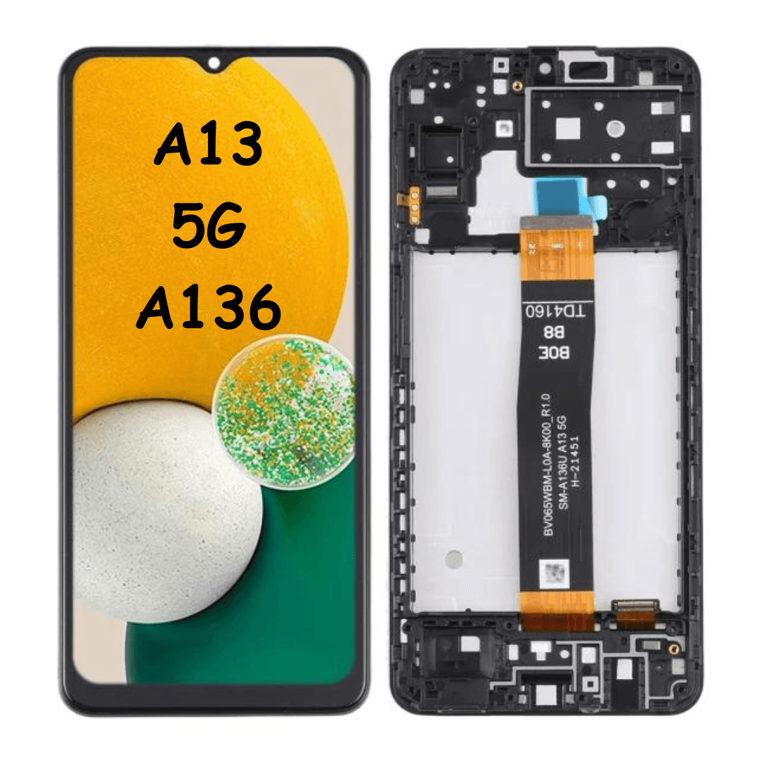 LCD Screen and Digitizer Full Assembly For Samsung Galaxy A13 5G SM-A136U - Best Cell Phone Parts Distributor in Canada, Parts Source LCD Screen and Digitizer Full Assembly For Samsung Galaxy A13 5G SM-A136U - Best Cell Phone Parts Distributor in Canada, Parts Source